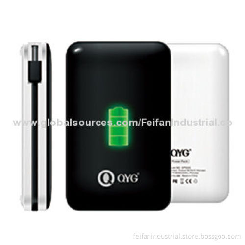 6,000mAh Power Bank for iPad and iPhone
